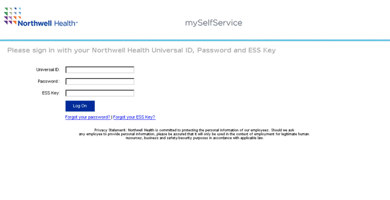 Northwell Employee Self Service Login Myself Service Northwell Log In 